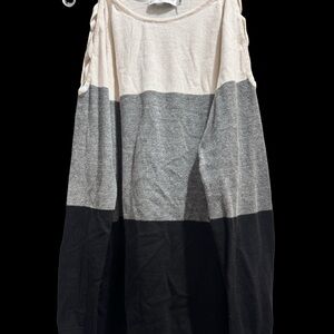 New York & Company Cream Knit Top